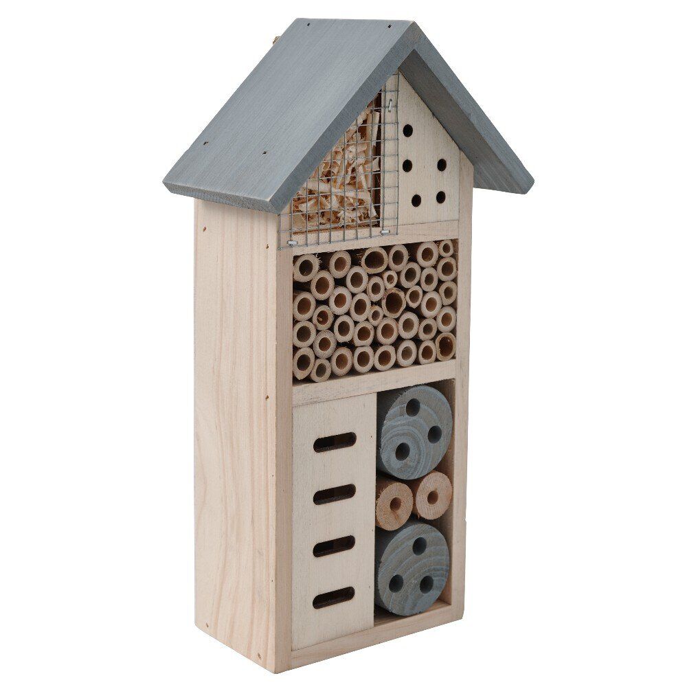 Hôtel à insecte bois