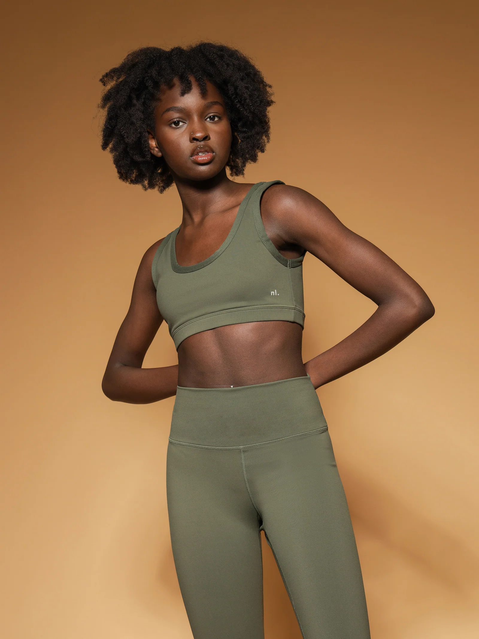Nude Active Crop