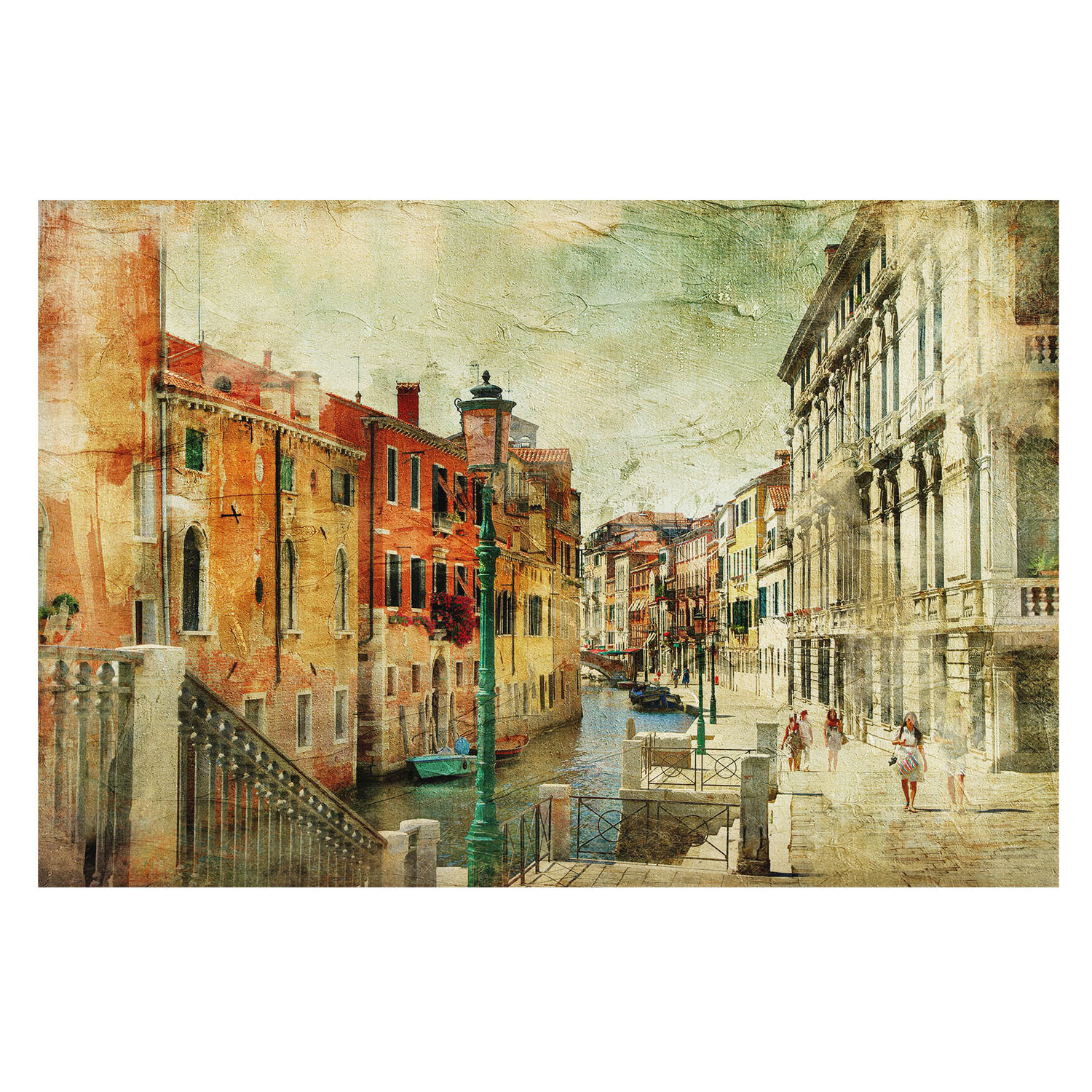 Tapeta Miejska impresja loftowa panorama flizelinowa 104x70