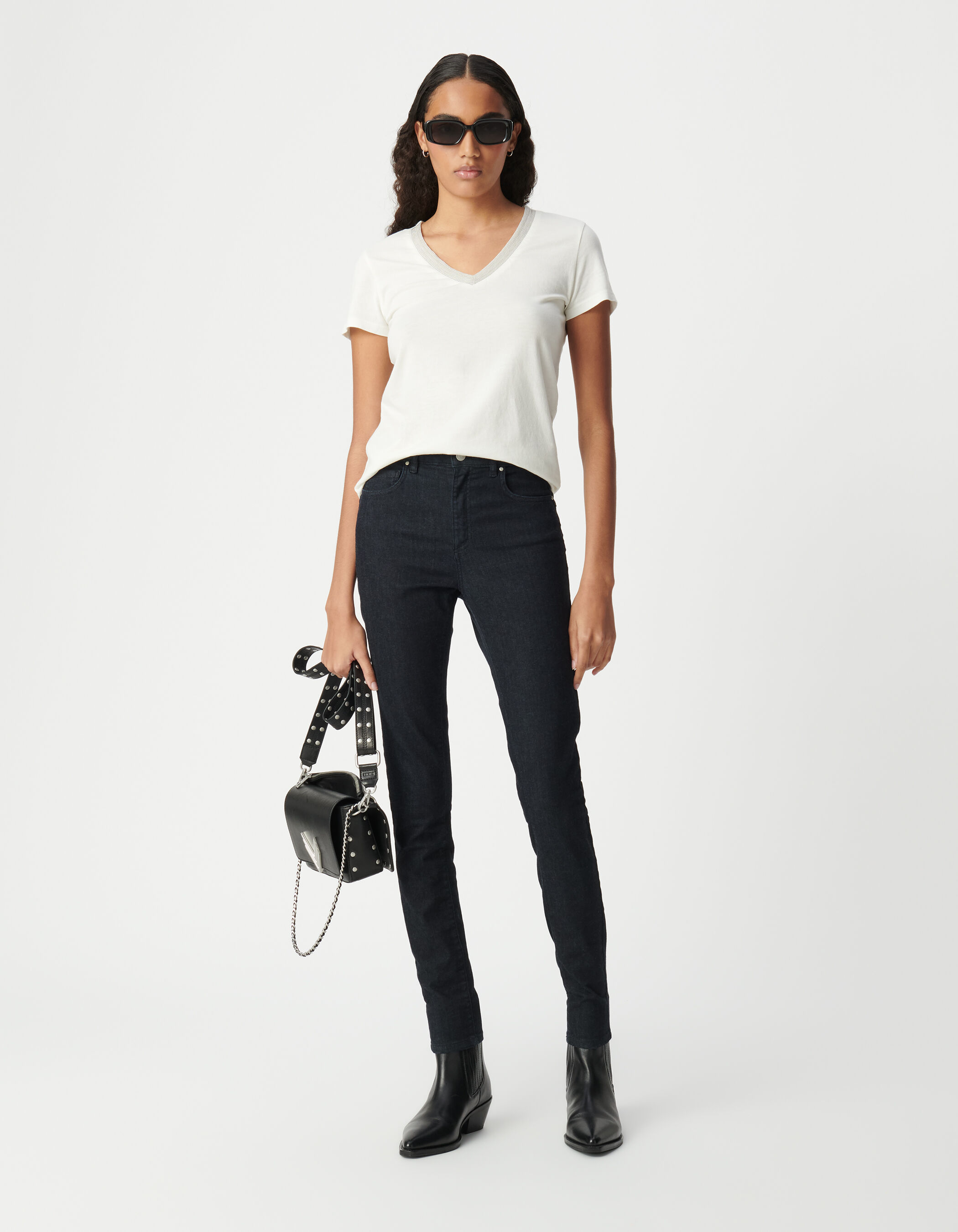 Jean slim brut powerstretch sculpt up Femme