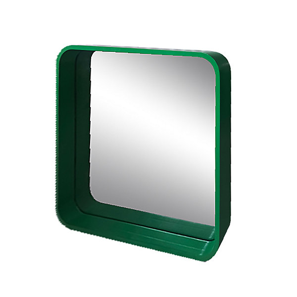 Miroir Sodeco cadre vert l.40 x L.40 cm