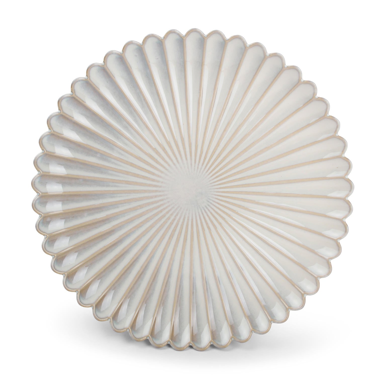 S|P Collection - Plat bord 28,5cm nuance white Lotus - Set van 4