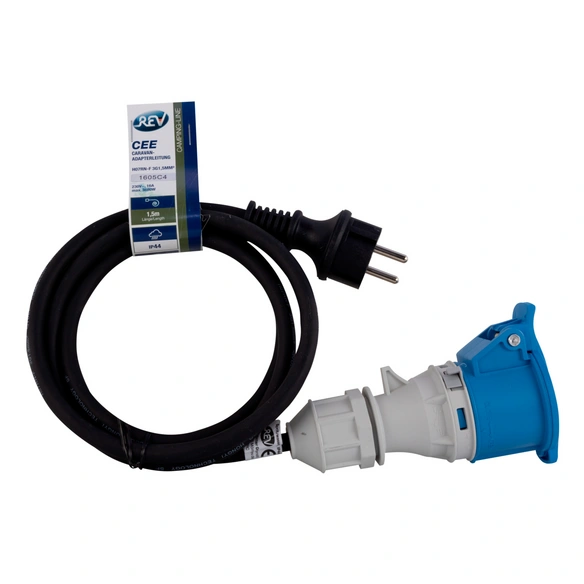 Adapter-Leitung, 1,5 m, Schwarz