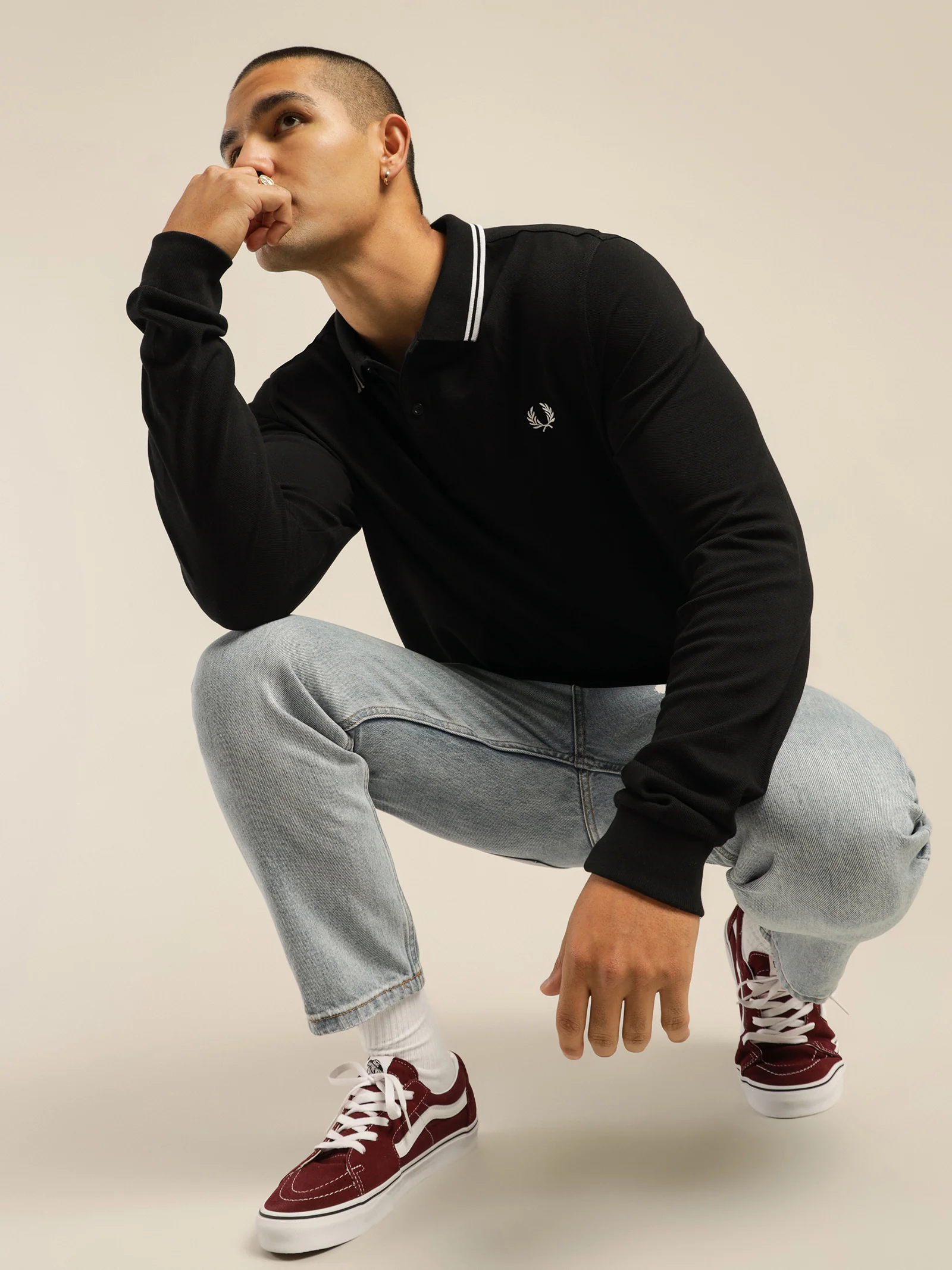 Long Sleeve Twin Tipped Shirt