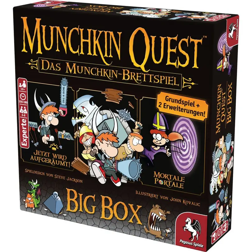 Brettspiel Munchkin Quest