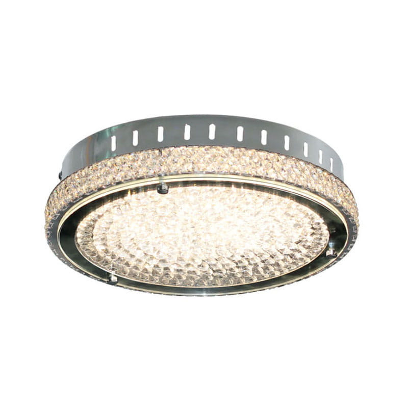 Plafon NINO ROUNDokrągły transparentny LED 1x17W 30cm 1360lm IP20 Italux