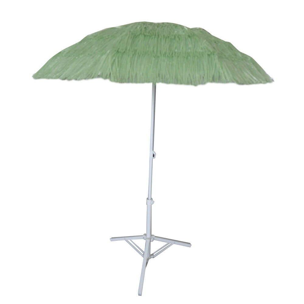 Parasol de plage Hawaï menthe Ø160xH195cm