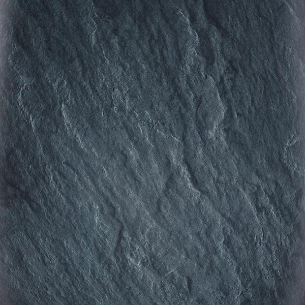 Abattant wood slim à descente assistée en imitation ardoise (47.5x36.5 cm - Ardoise)