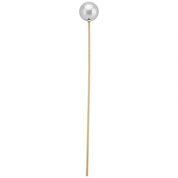 Weihnachtskugel, Ø: 6 cm, silberfarben, 6 Stück