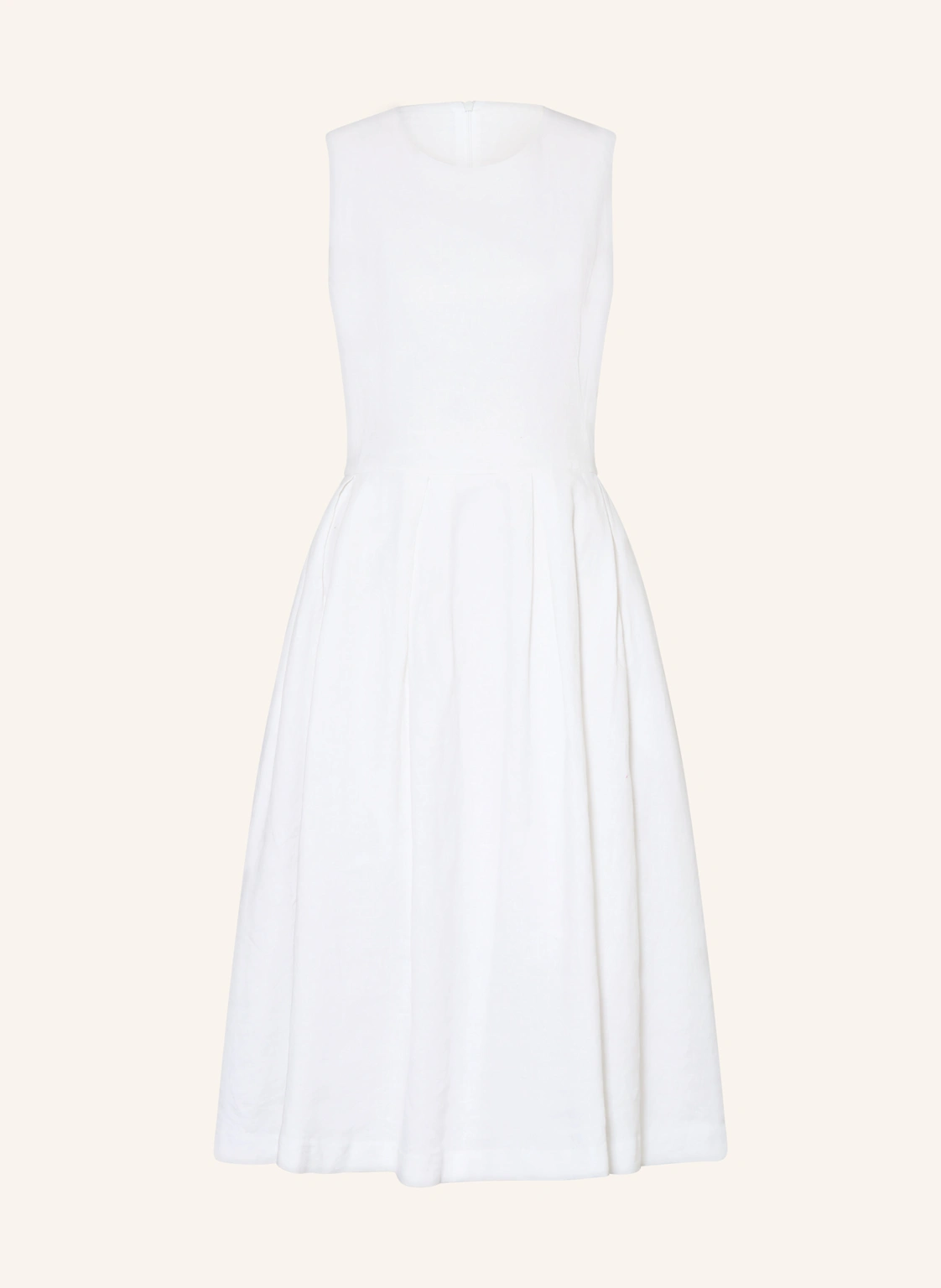 Oui Leinenkleid