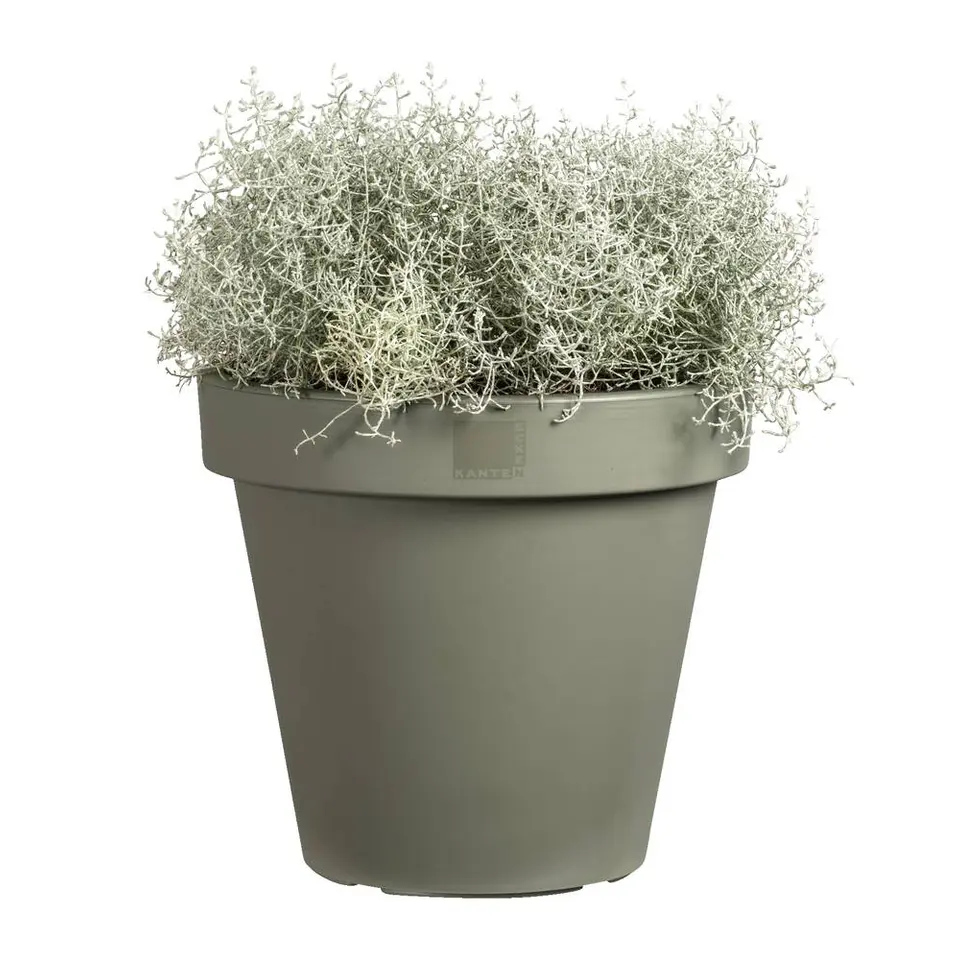 Bloempot Finn - groen - 90% gerecycled kunststof - ?40 cm