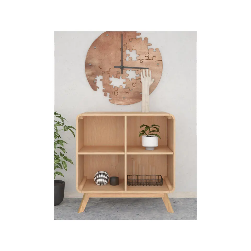 Cassie - Boekenkast in eikenoptik