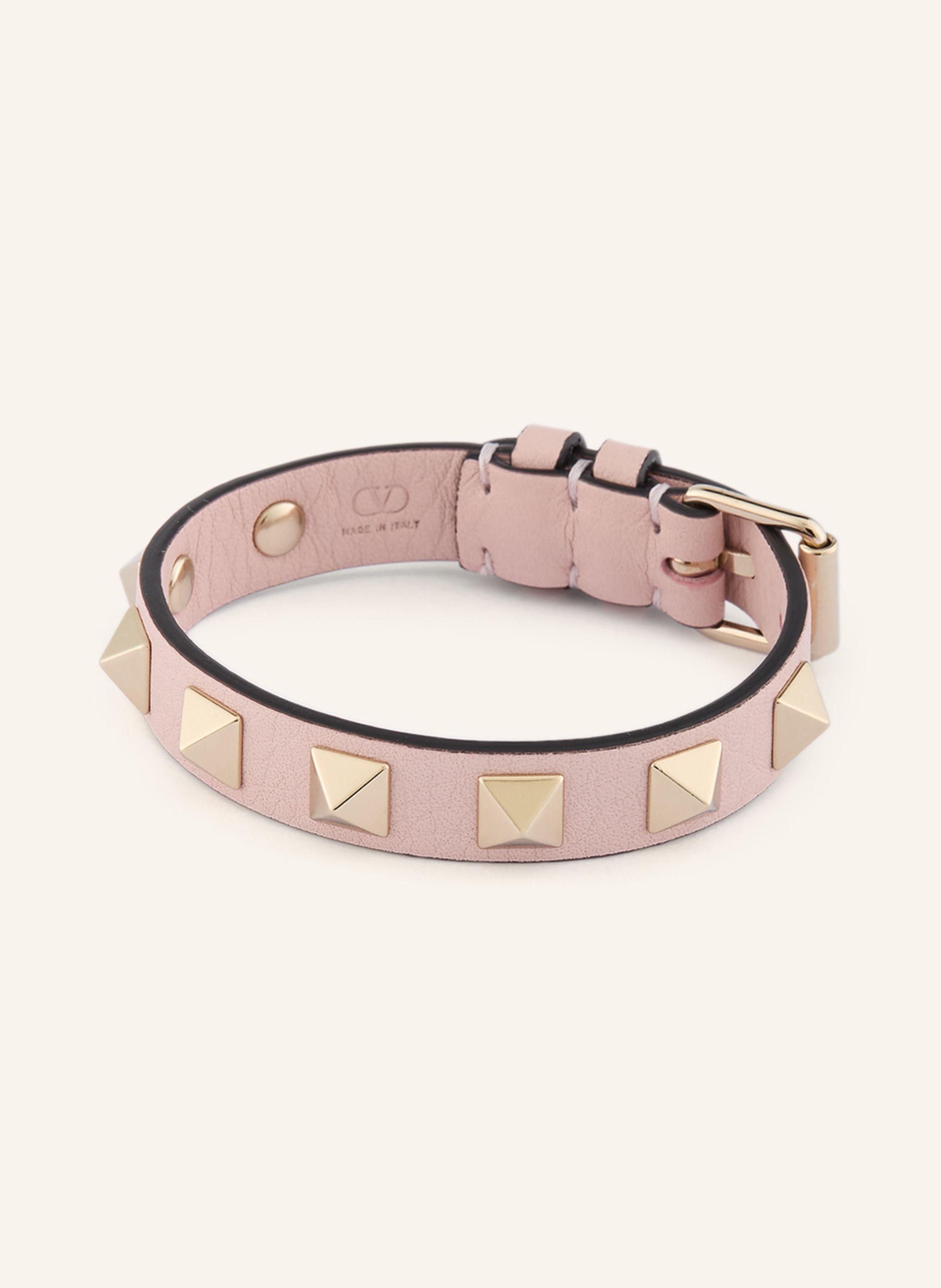 VALENTINO GARAVANI Lederarmband ROCKSTUD mit Nieten