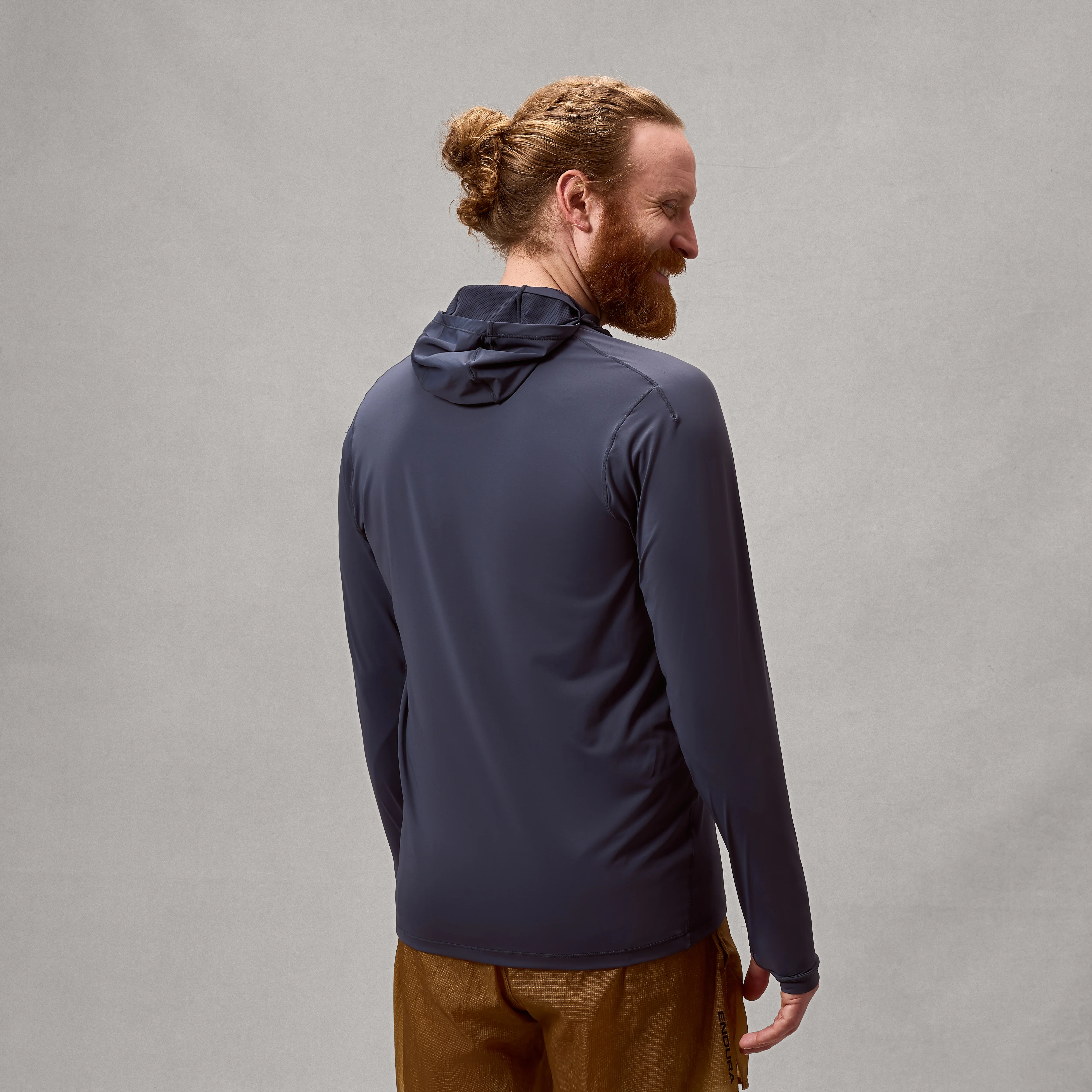 Men's AllTrack Rout Scuba Hoodie - Carbon Grey