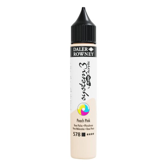 Daler-Rowney System3 Portrait Pink Fluid Acrylic 29.5ml (578)