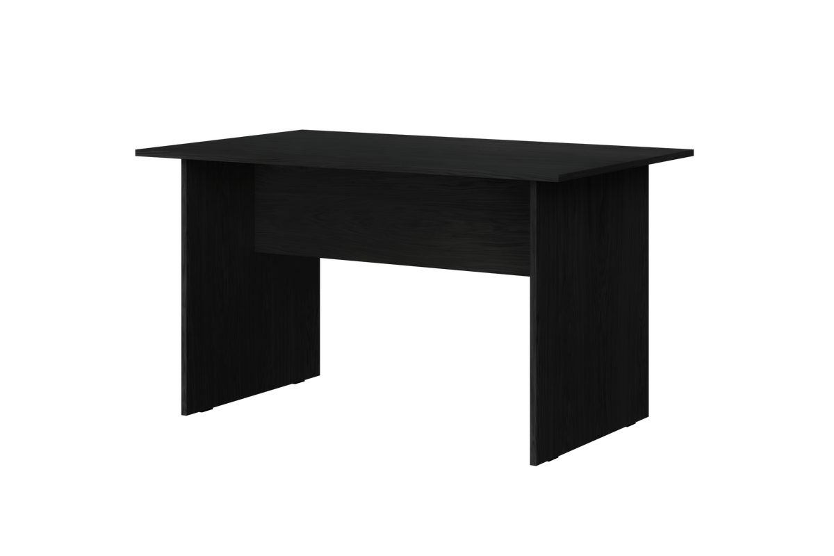 noo.ma HETT Eettafel - 130 cm - Vulcano Black - melamine