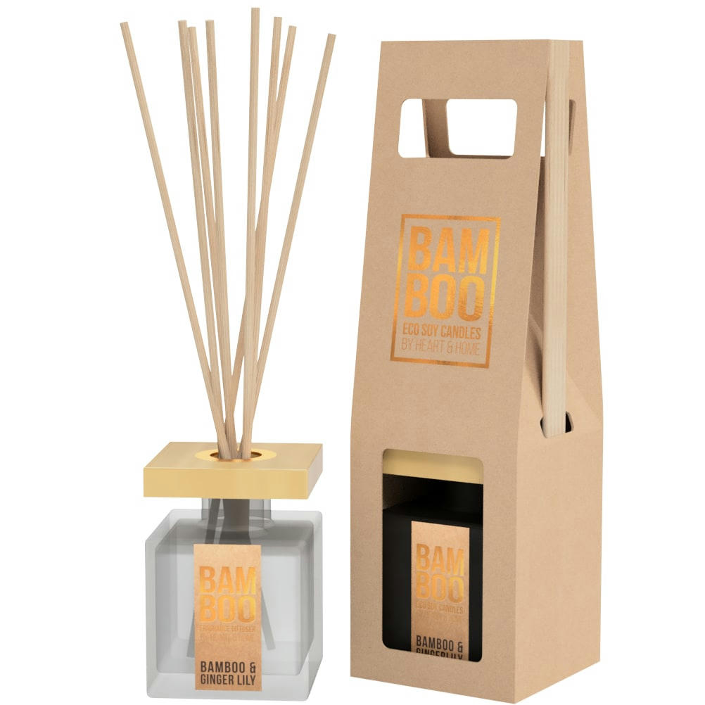 GINGEMBRE - Diffuseur à bâtons éco responsable bambou gingembre