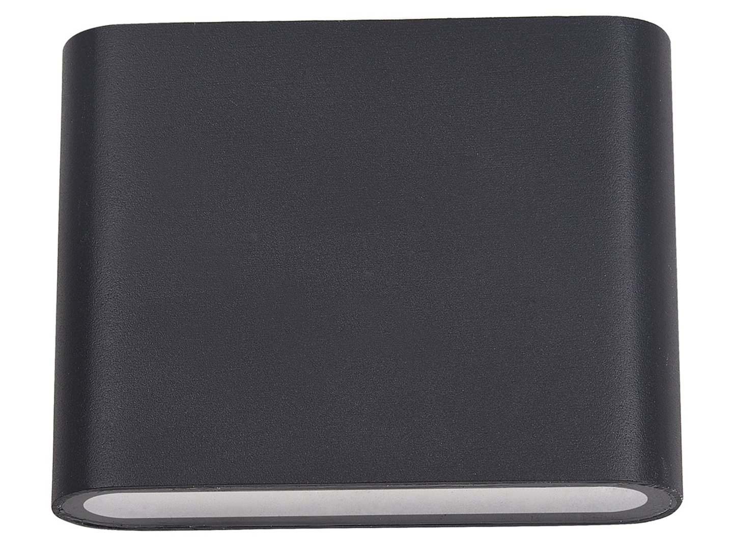 Kinkiet Romano LED 11 cm 2-punktowy aluminiowy czarny