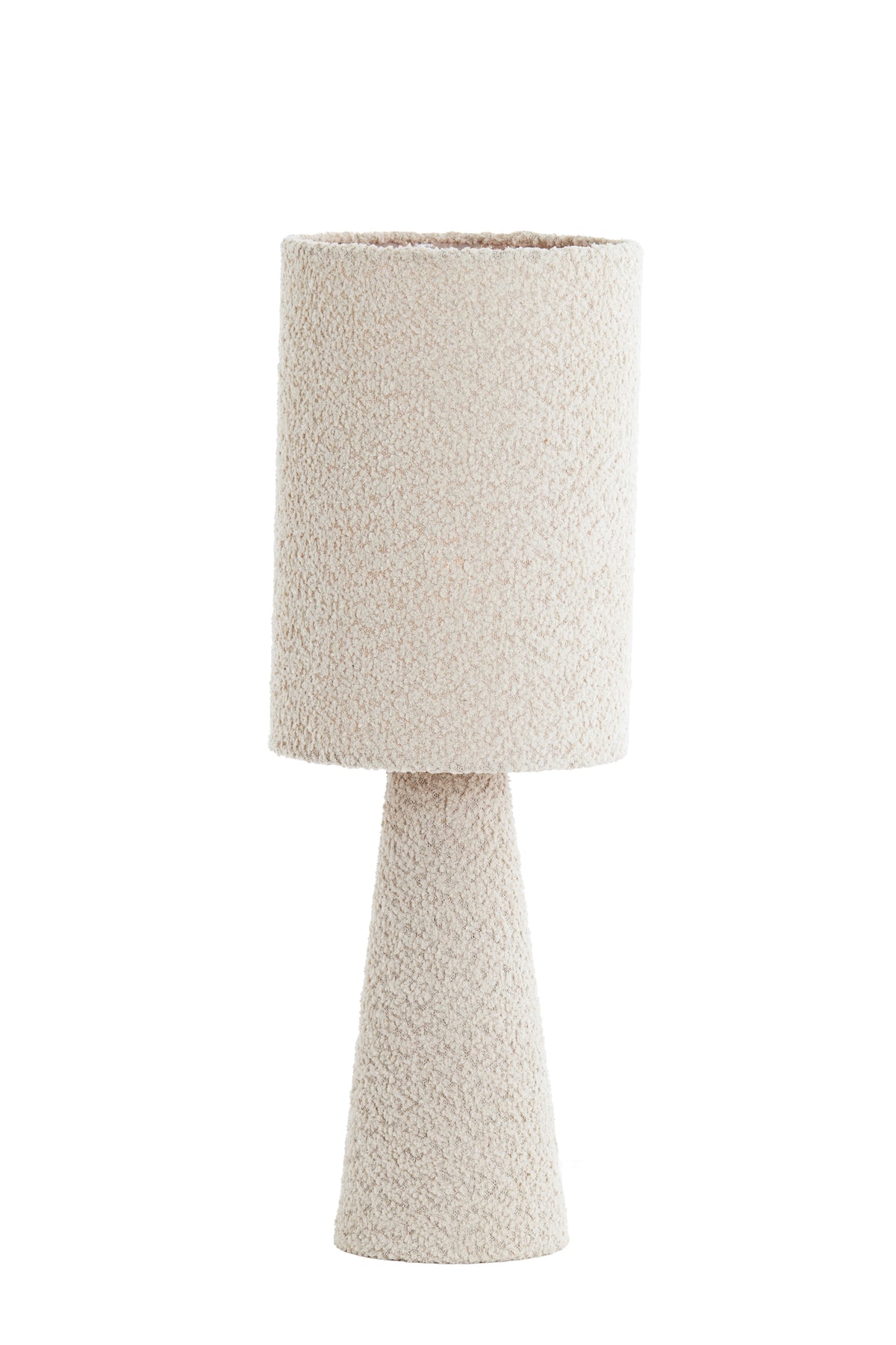 Light & Living tafellamp MICKY - Ø20x58cm - bruin