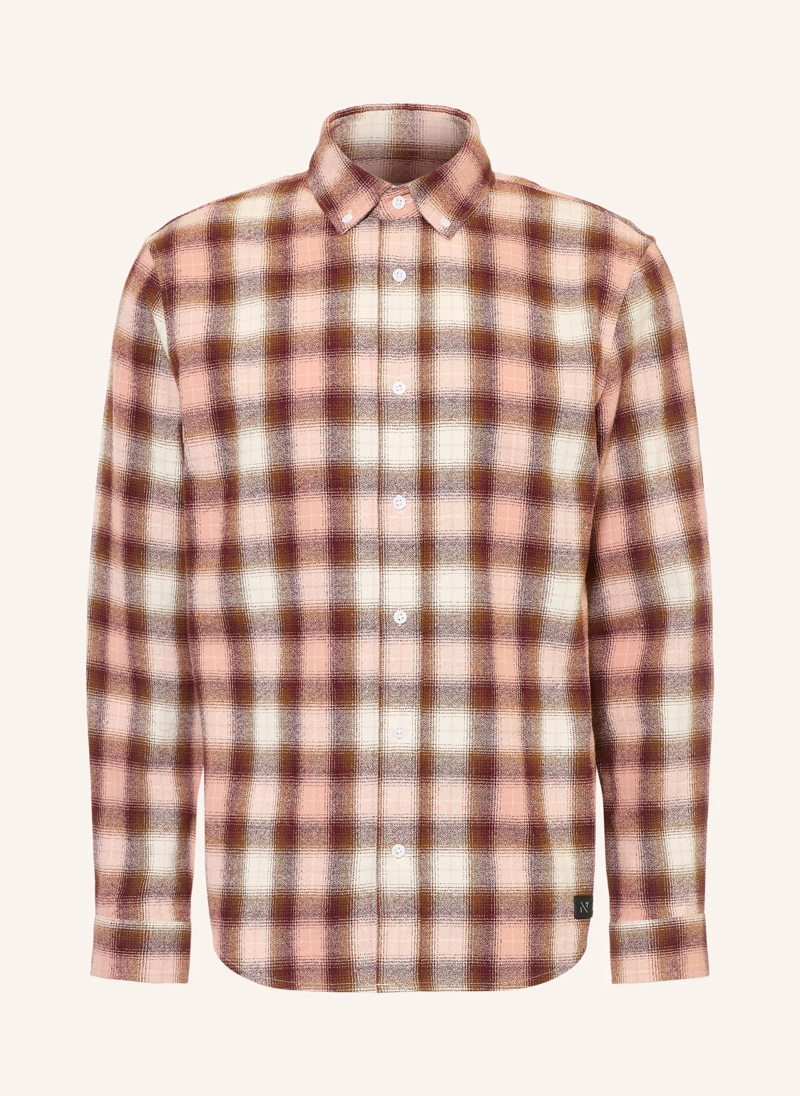 NOWADAYS Flanellhemd Comfort Fit