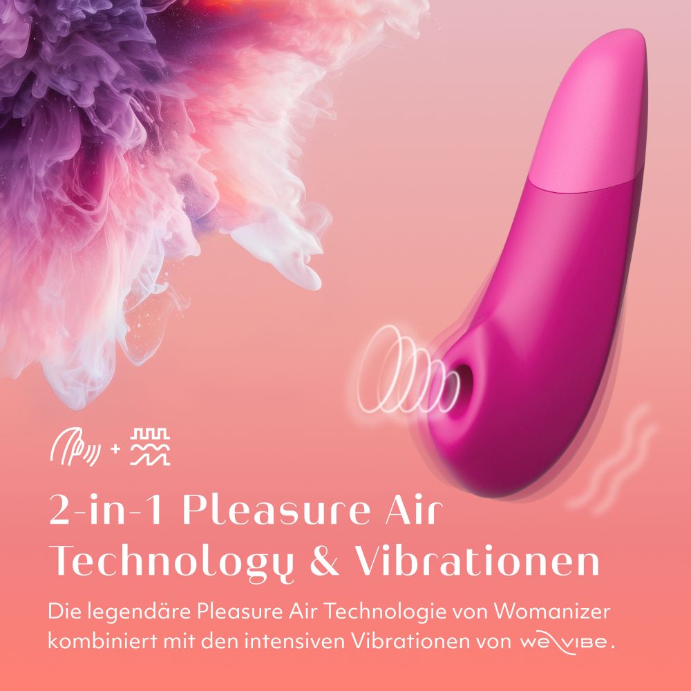 Enhance - 2-in-1-Klitoralstimulator mit Pleasure Air & Vibrationen
