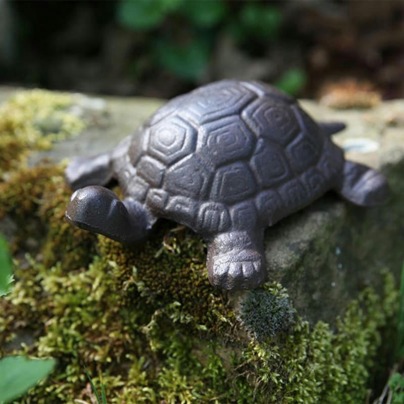 - Tortue en fonte 19 cm Déco jardin