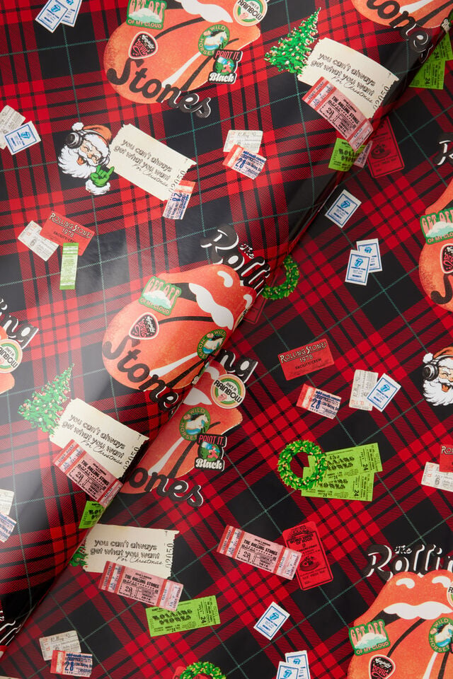 Rolling Stones Wrapping Paper Roll