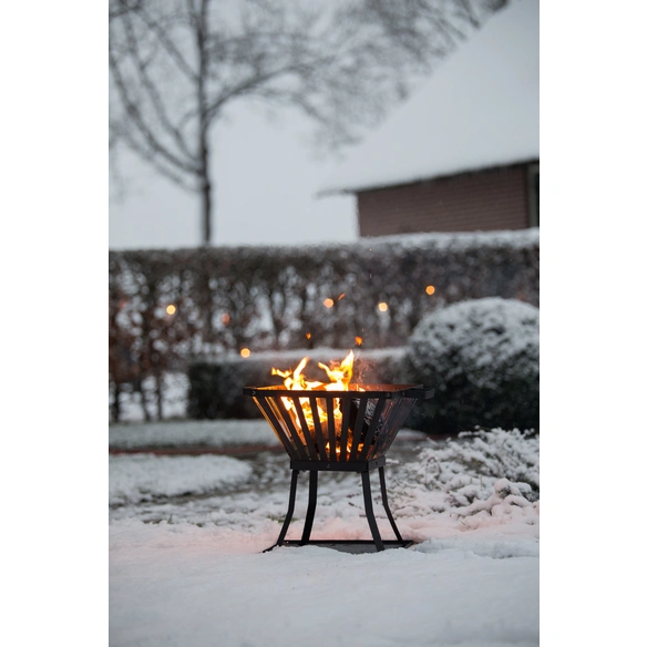 Feuerkorb »Denver«, BxHxT: 39 x 44,5 x 51,5 cm, schwarz