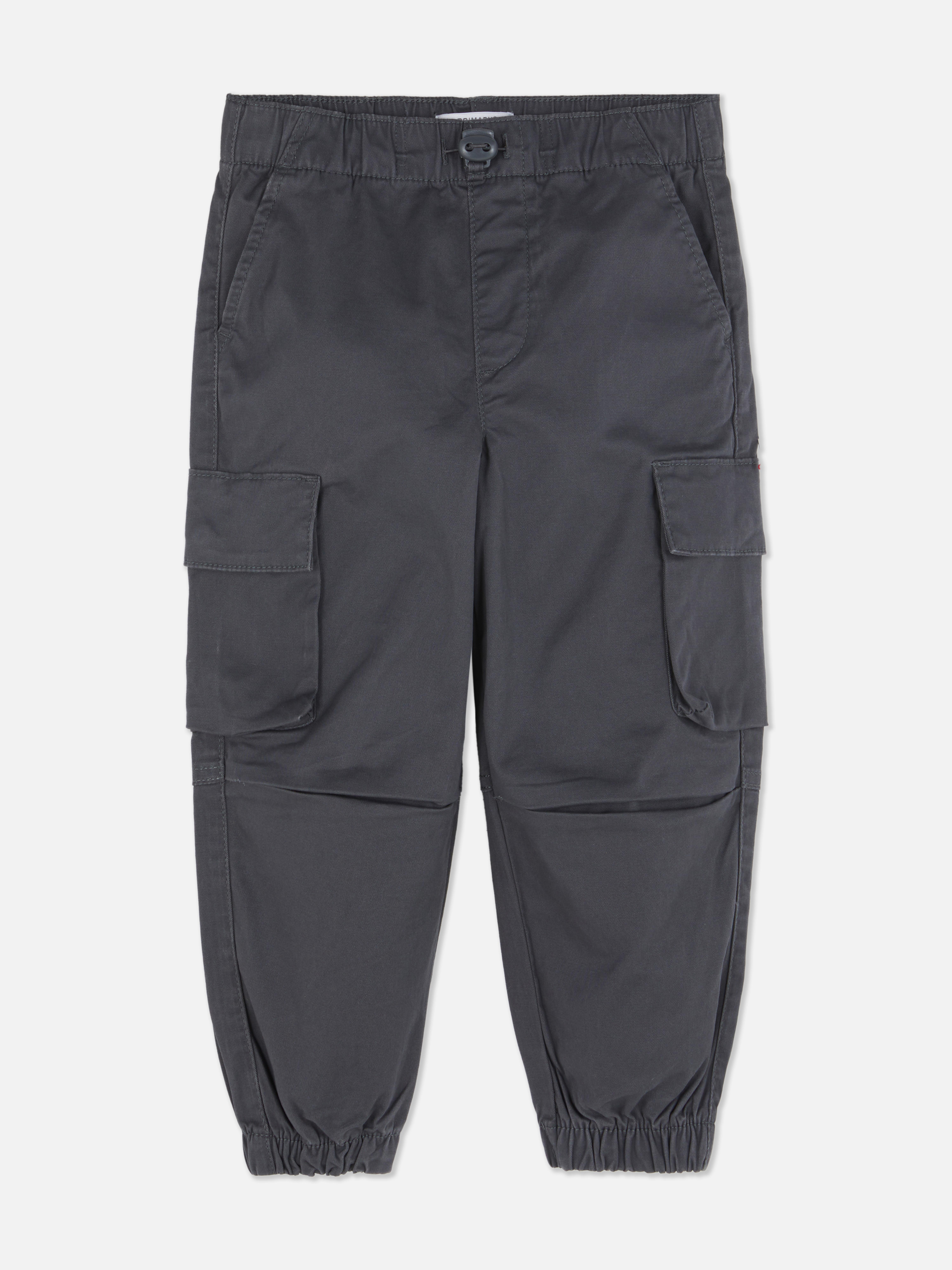 1.5-8yrs | Toggle Cuffed Cargo Pants