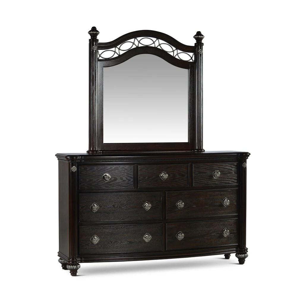 Steve Silver Victoria Low Post 4-piece Bedroom Set