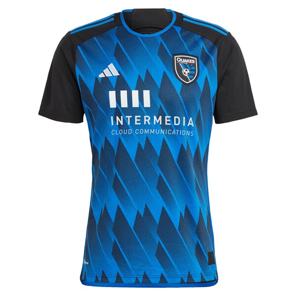 San Jose Earthquakes adidas 2024 Active Fault Jersey Replica Jersey - Blue