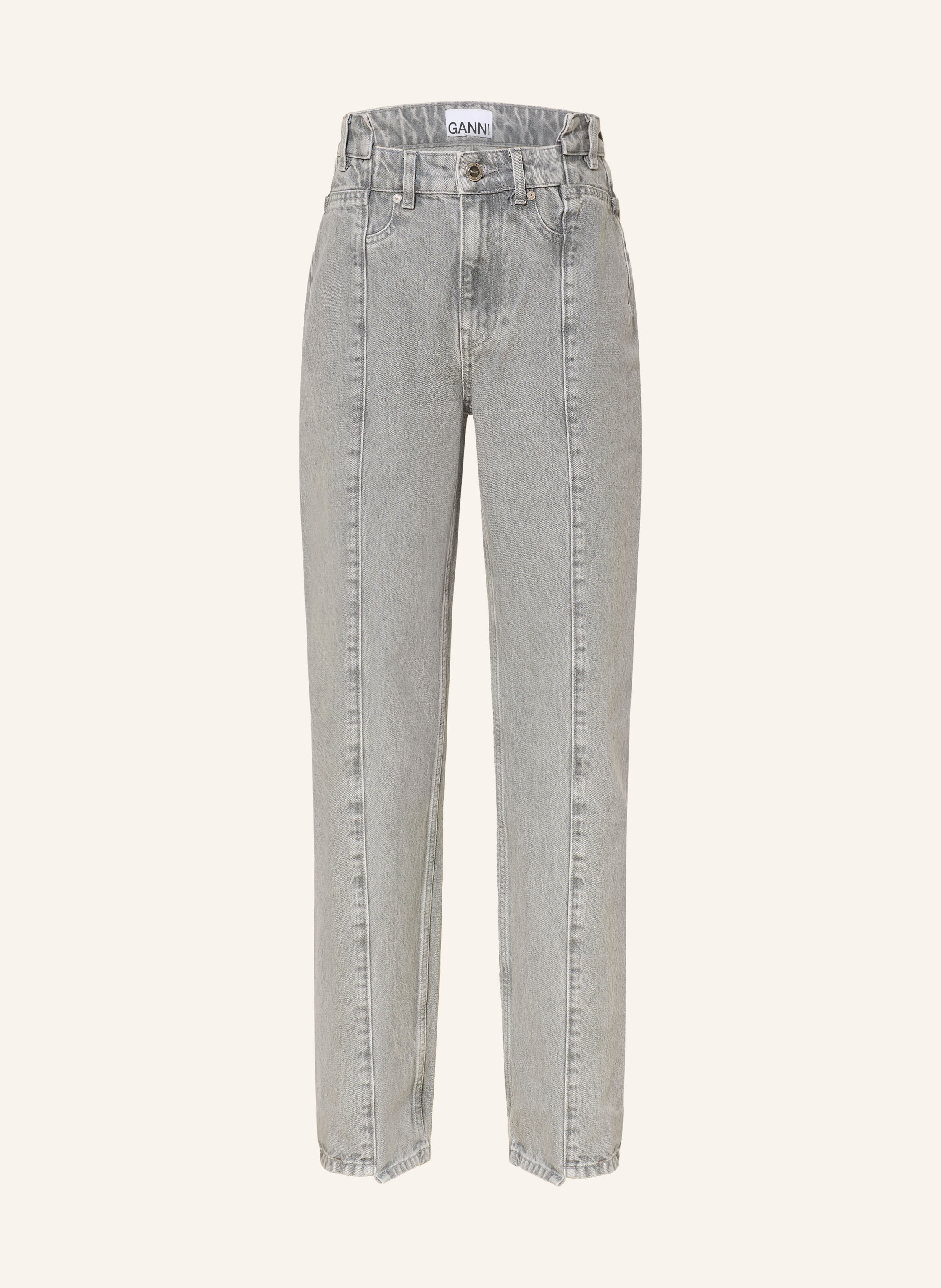 GANNI Straight Jeans
