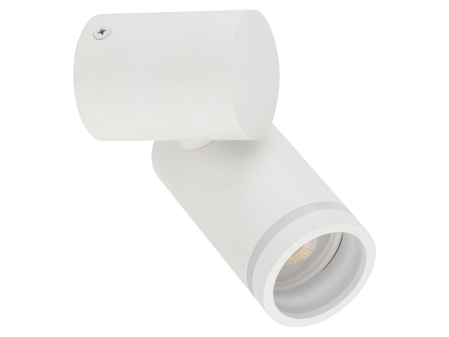 Spot Jet White 12 cm metalowy biały