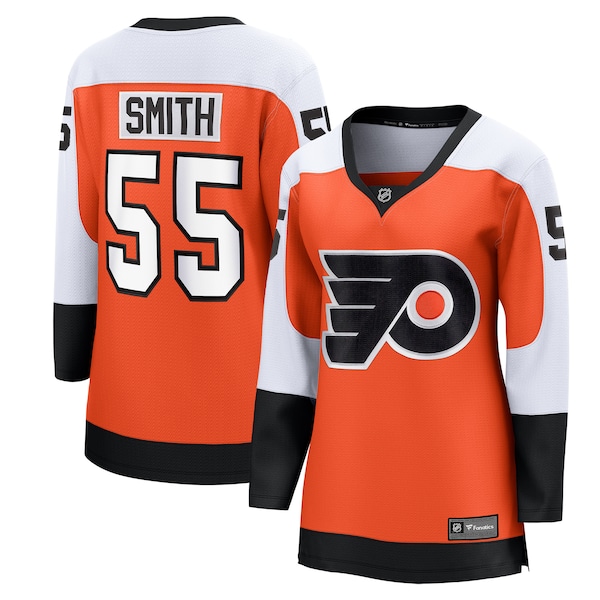 Givani Smith Philadelphia Flyers  Women's Home Breakaway Player Jersey - Orange