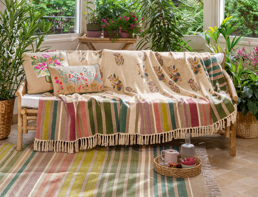 Jeté de canapéBerlingots