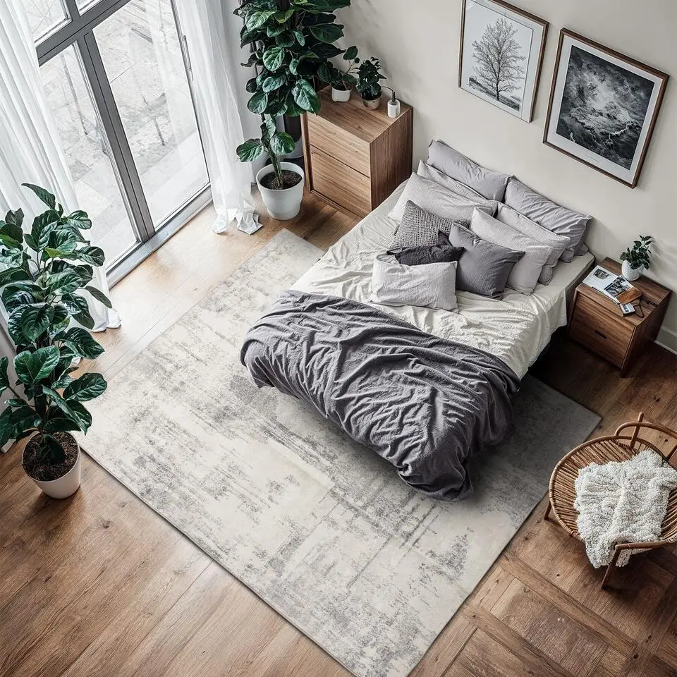 tectake? Vintage design vloerkleed Nadira, laagpolig 200 x 274 cm