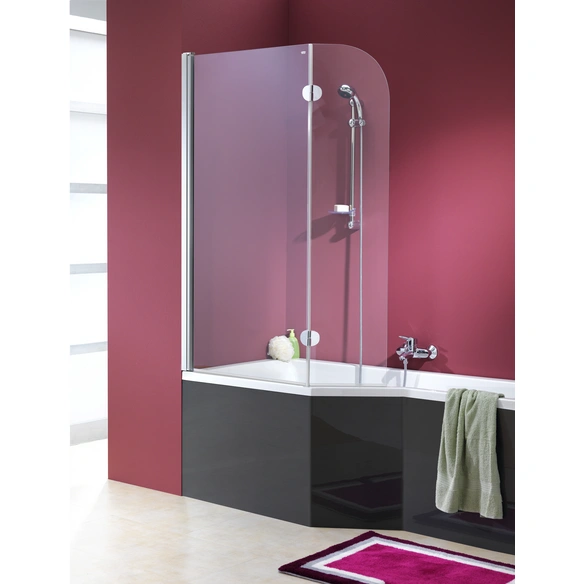 Badewanne »Cello«, BxHxL: 80 x 45 x 160 cm, asymetrisch