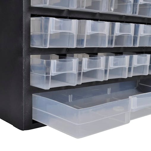 NNEVL 41-Drawer Plastic Storage Cabinet Tool Box