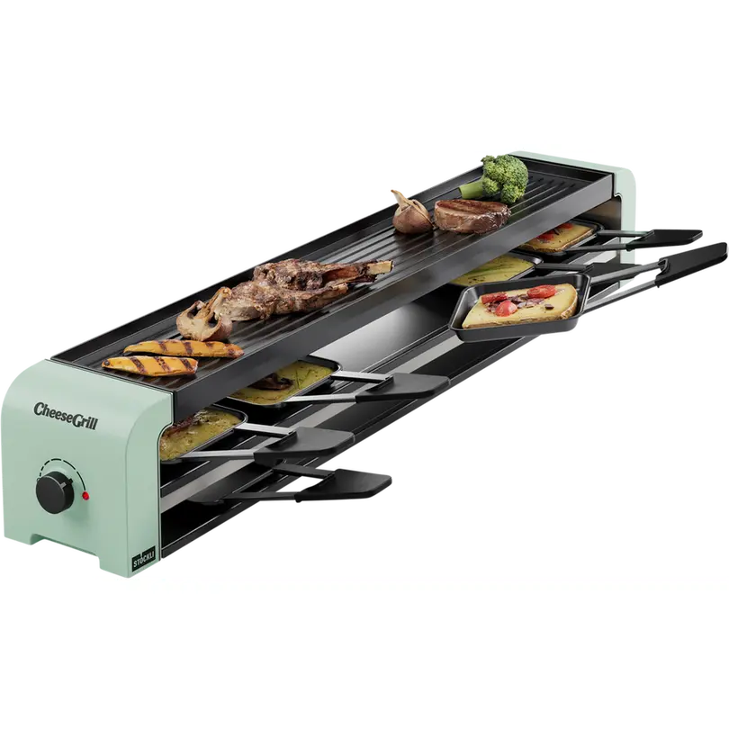 Racletteofen 6er-Set CheeseGrill 6