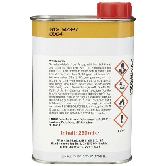 Verdünnung, 0,25 l