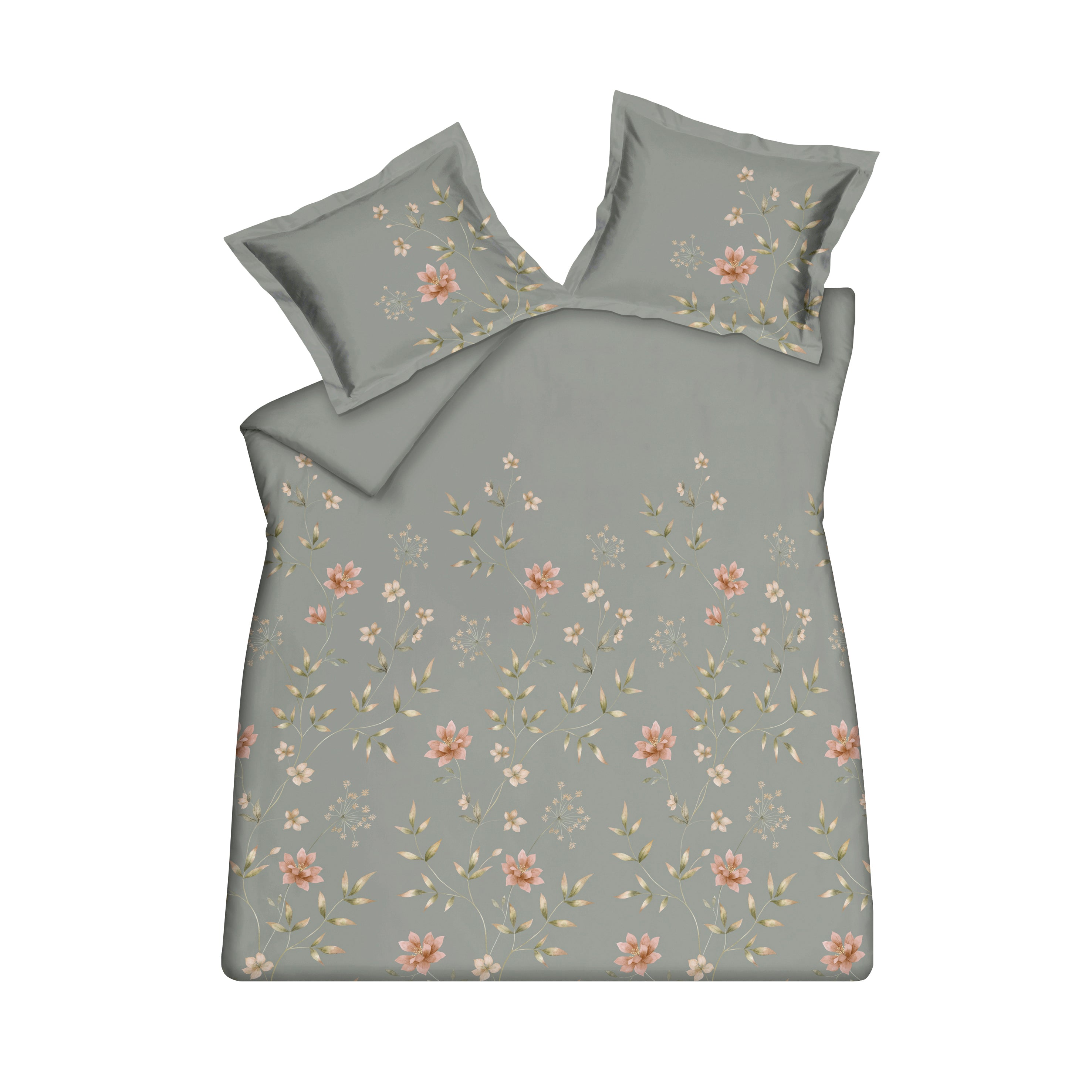 Vandyck Fleurine Dekbedovertrek 240 x 200/220 cm - Thyme