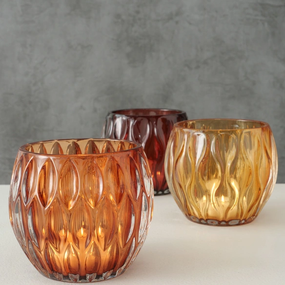 Windlicht »Aliza«, bunt, Glas