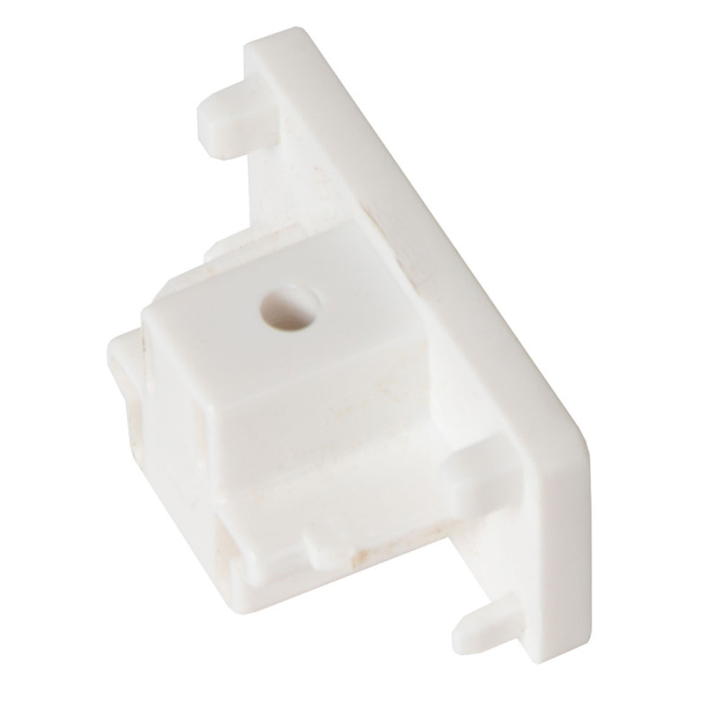 Embout de fermeture Track blanc 2 pièces LUCIDE
