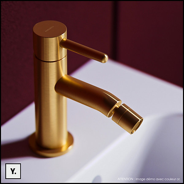 Mélangeur de bidet - Y - Blanc Mat