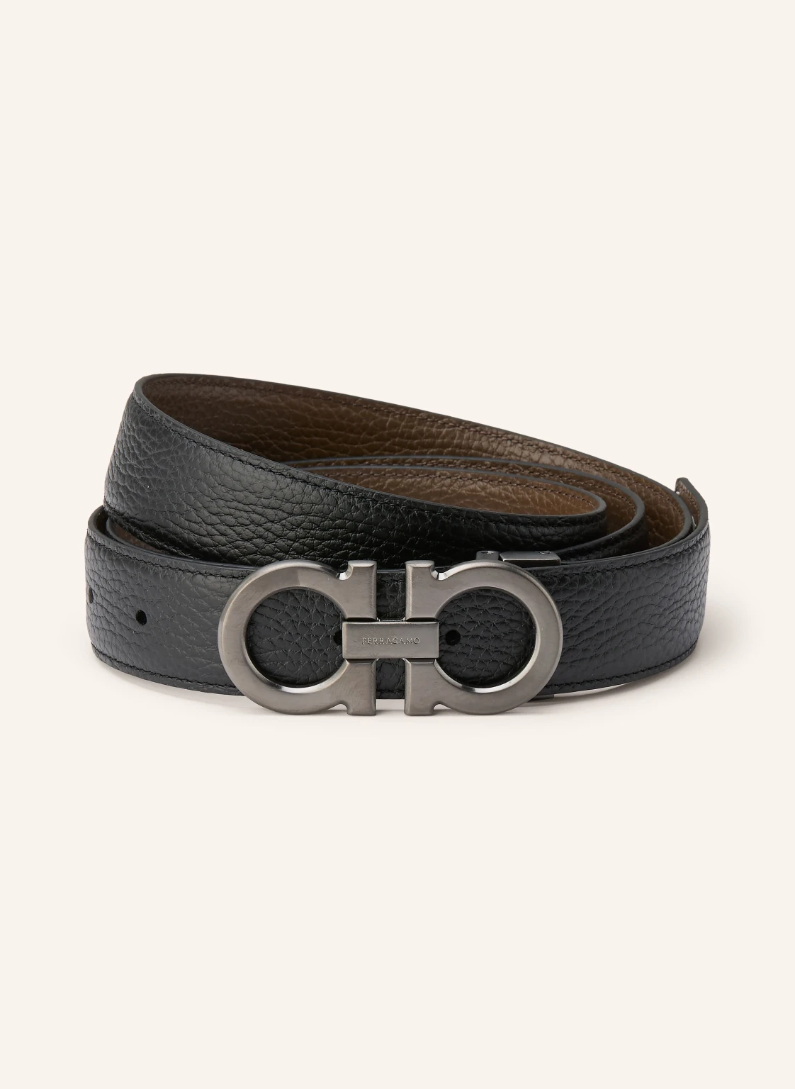 FERRAGAMO Ledergürtel zum Wenden