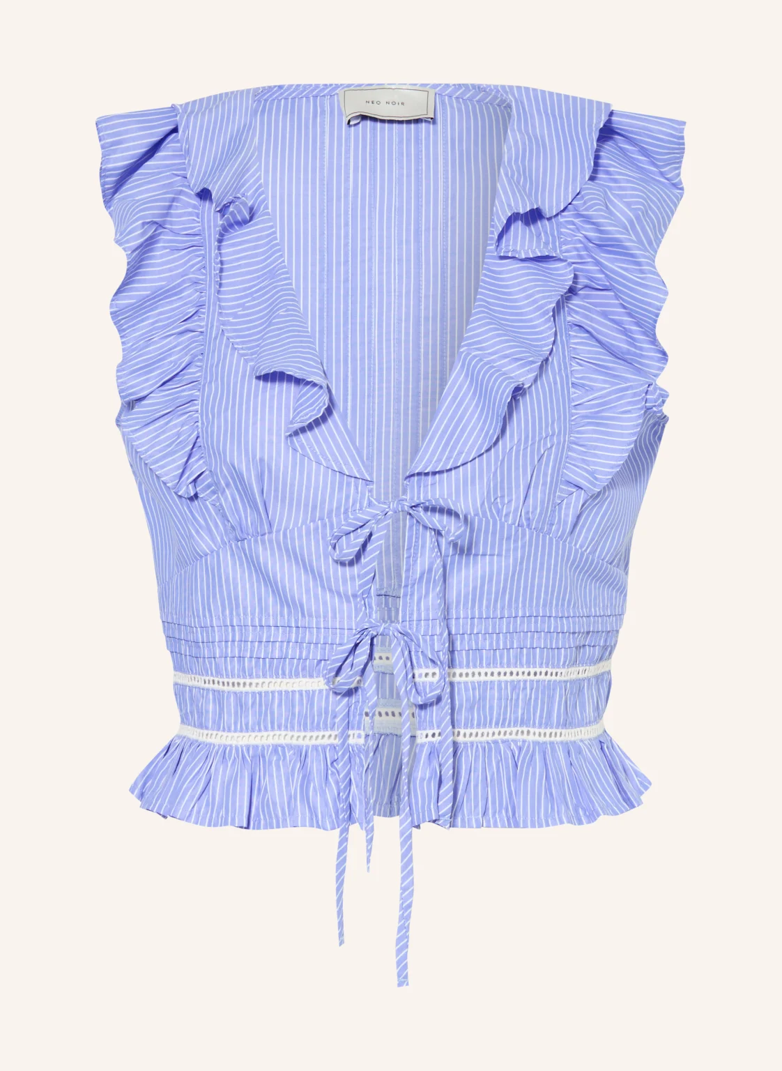 NEO NOIR Blusenshirt JOLIA mit Rüschen und Volants