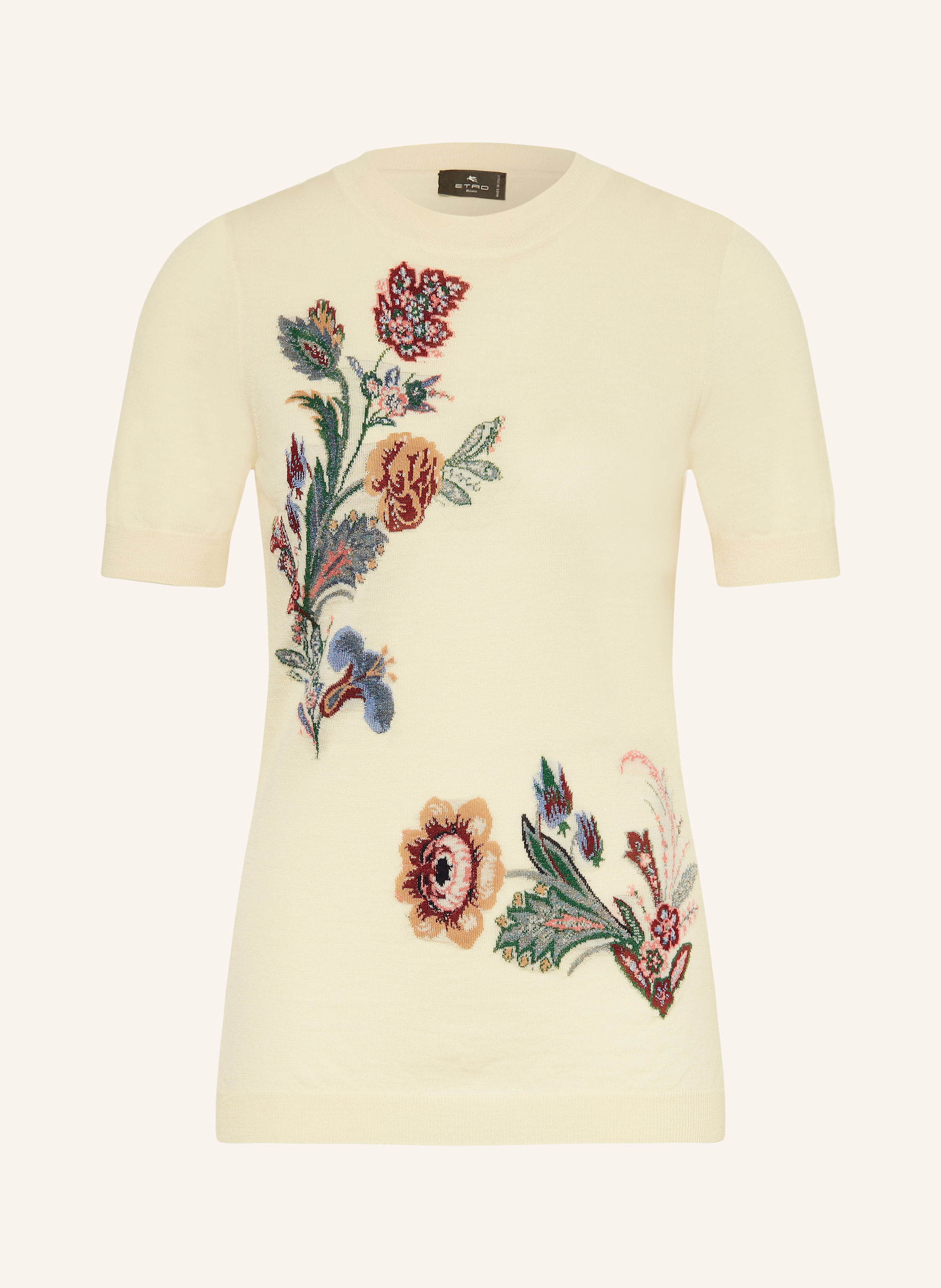 ETRO Strickshirt mit Glitzergarn