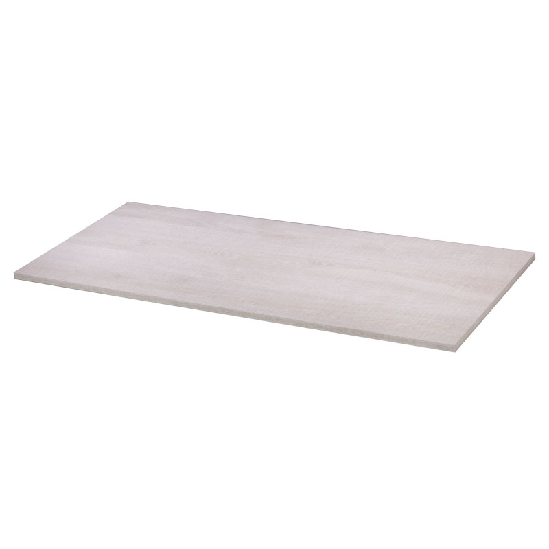 Panneau mélaminé Chêne Blanchi 120 x 50 x 1,8 cm CANDO