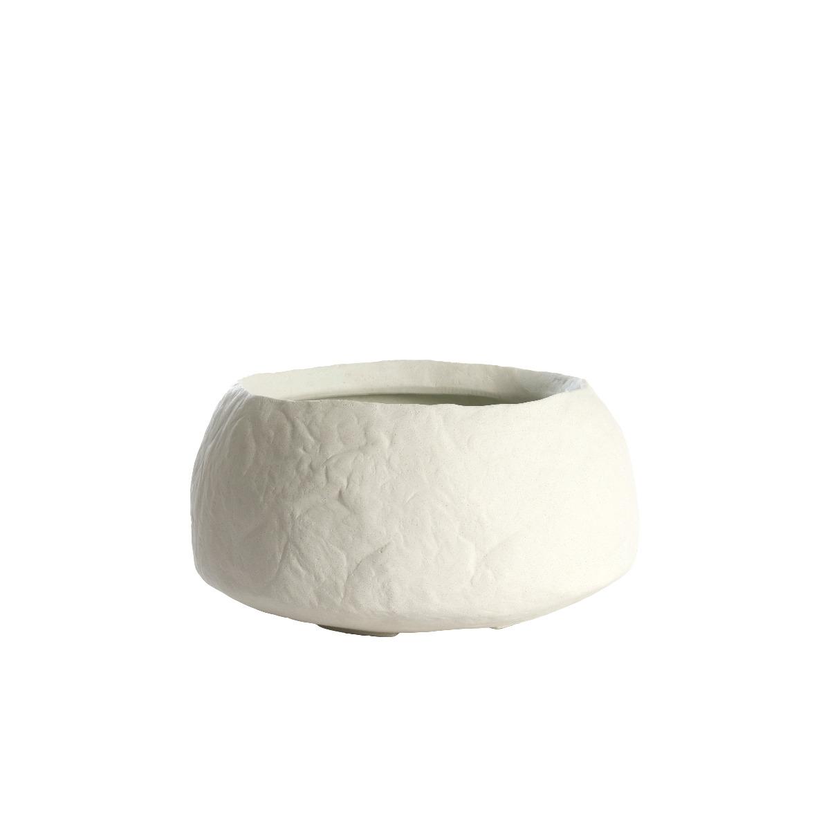 Light & Living - Tingri vaas deco Ø39x21 cm - crème