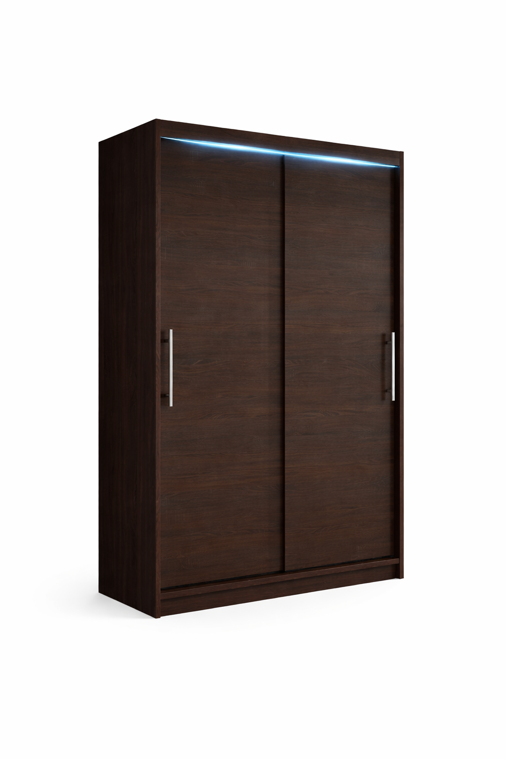 Szafa przesuwna NIKO 110cm wenge   srebrne dodatki